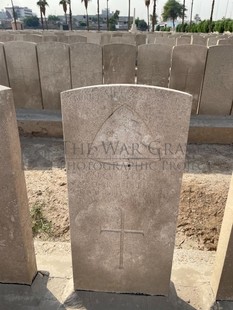 BAGHDAD (NORTH GATE) WAR CEMETERY - ELLIS, C R J